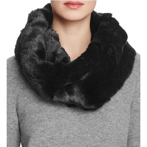 Zara Black Faux Fur Neck Warner ❄️♥️
